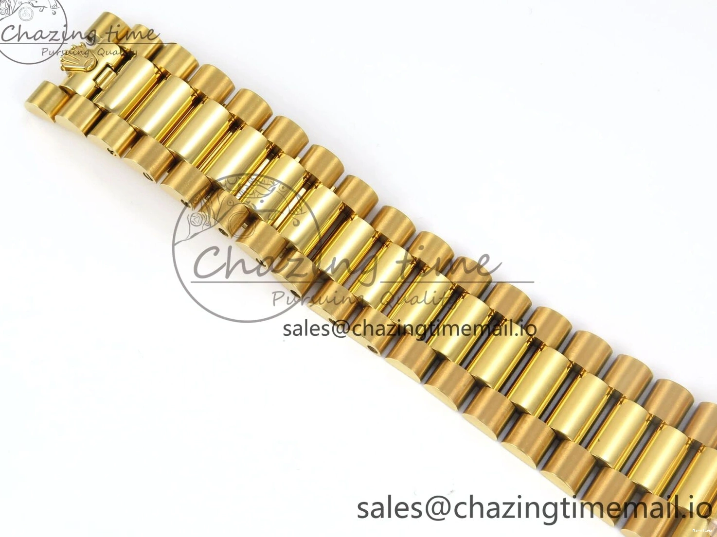 MiroTime 0320 Packable Day Date 40 YG 228238 THBF 1:1 Best Edition Black Crystal Dial on President Bracelet VR3255 V3 (Gain Weight) 378